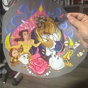 Cricut Beauty and the Beast Art Print - Multicolor